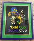 Tuesday, Lolli, Jazz, Z'Bo, and SPY BOY Space Broccoli characters in Cold Cup Social Club