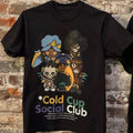 Cold Cup Social Club Mardi Gras black t-shirt