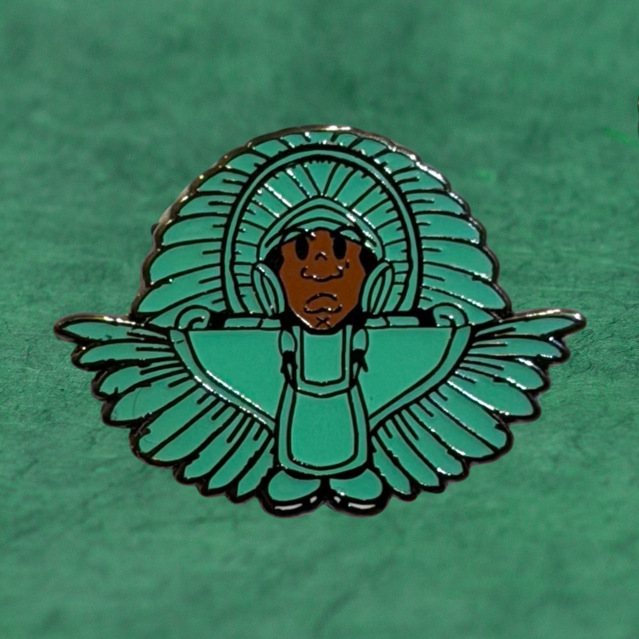 SPY BOY Kickstarter Pin