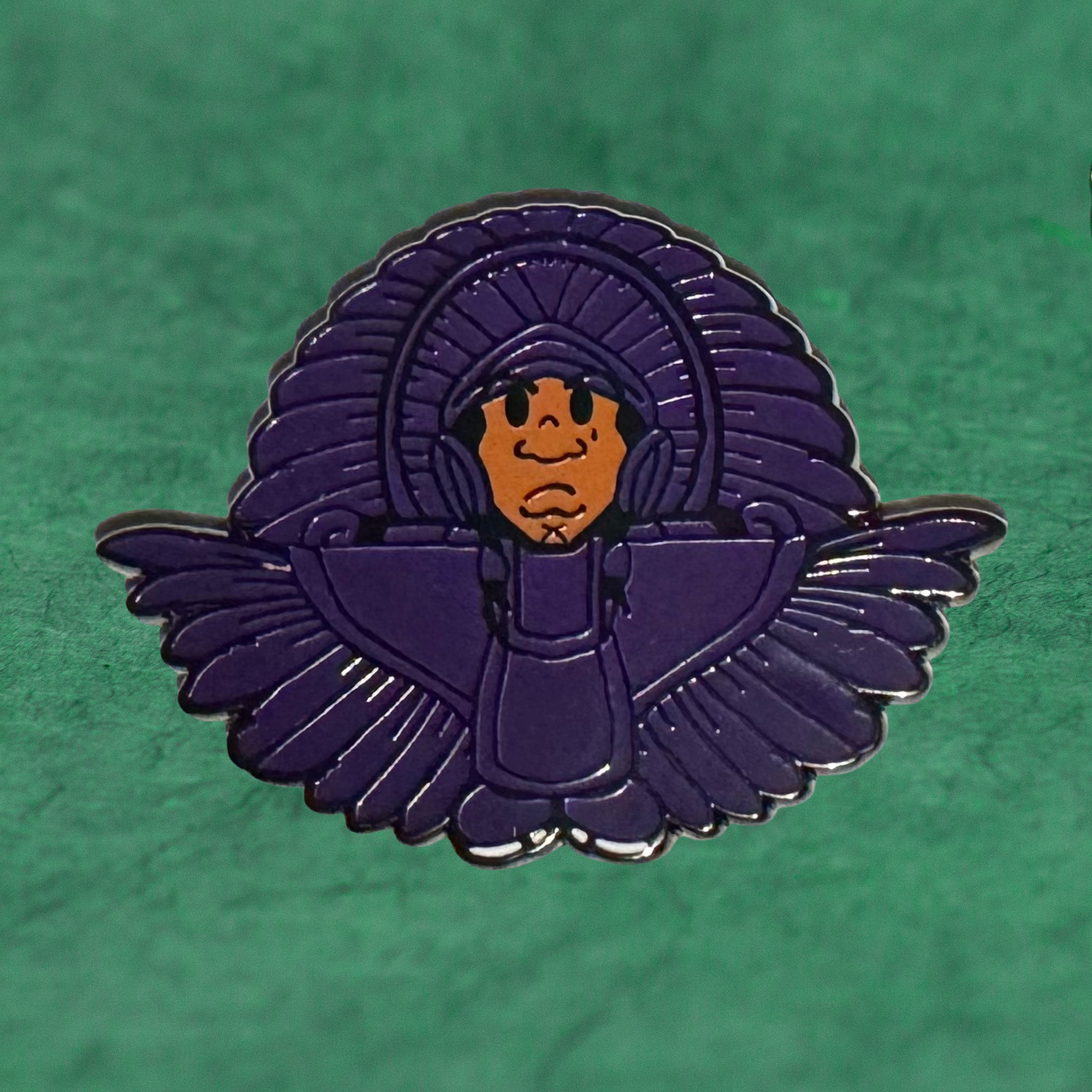 SPY BOY Sieah Purple Pin
